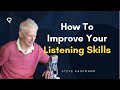 How To Improve Your Listening Skills
