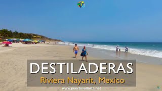 A walk along Destiladeras Beach, Nayarit Mexico screenshot 1