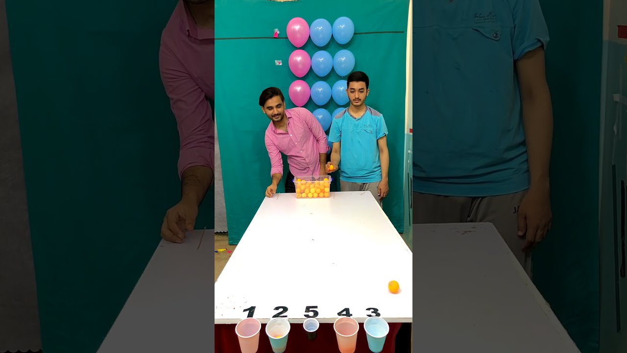 First To Pop All Balloon Wins Race