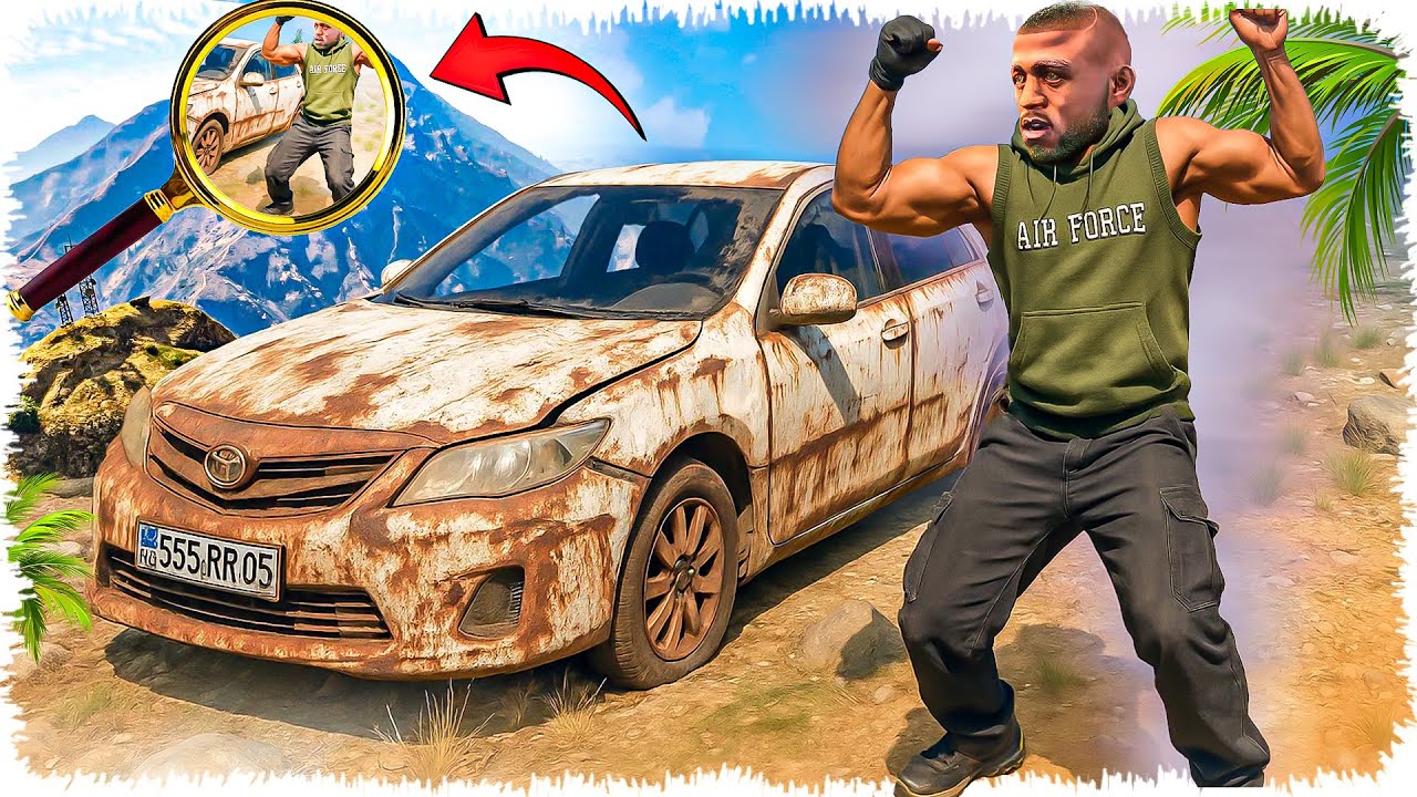 Джонни Чиллиад тауынан ⛰️ Камри тауып алды (GTA V)