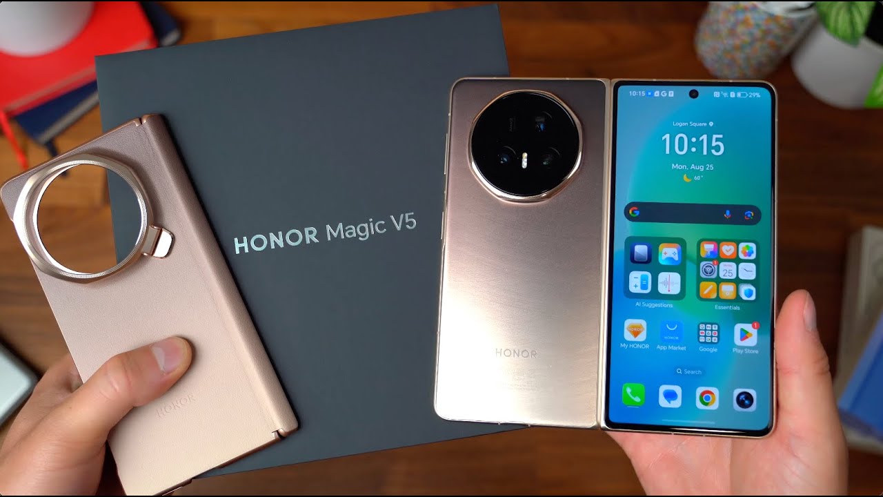 Honor Magic V5 Unboxing and Hands On! - YouTube