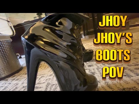 Jhoy Jhoy POV in boots stockings and gloves