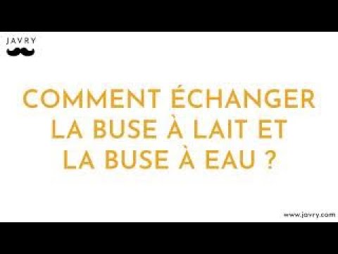 Comment échanger la buse à lait et la buse à eau d&rsquo;une machine Jura ?