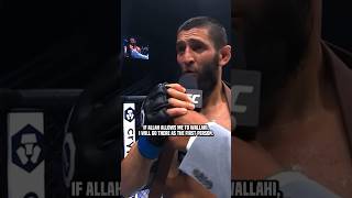Translation of Khamzat Chimaev’s post fight speech at UFC 294