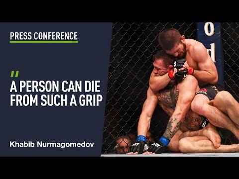 Khabib talks about what would have happened without Herb Dean in the octagon against Conor McGregor