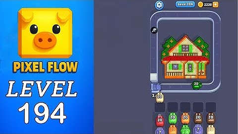 Pixel Flow Level 194 Walkthrough