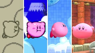 Kirby Flying in the Air