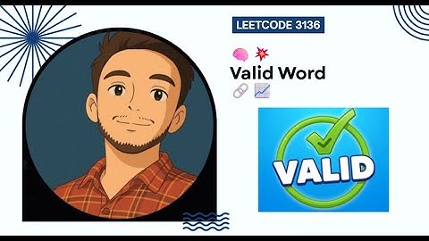 Valid Word | Easy | Leetcode 3136 | CodeInSudo
