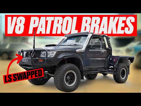 BIG Brake Upgrade For a V8 Nissan Patrol - DBA Brakes 4000 series