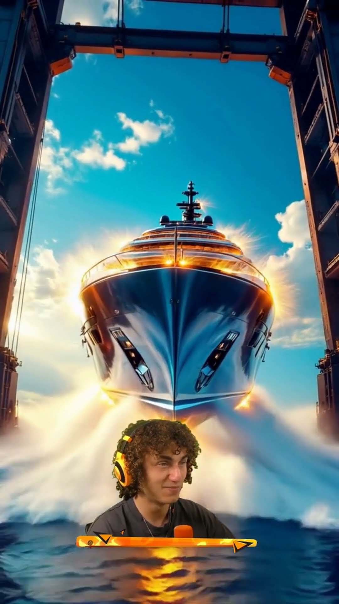 MASSIVE Luxury Yacht vs LIFTED By Pulley!?
