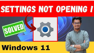How to Fix Settings Not Openning or Crashing in Windows 11