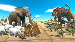 Why did Animals Win over Dinosaurs? | Animal Revolt Battle Simulator