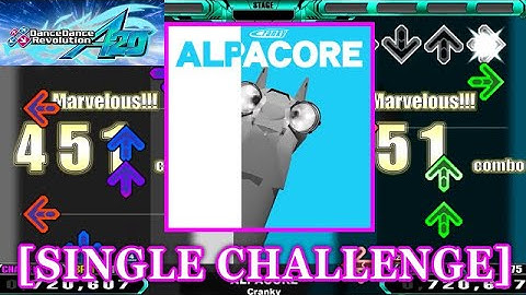 【DDR A20】 ALPACORE / Cranky [SINGLE CHALLENGE] 譜面確認+Clap