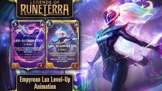 Legends of Runeterra - Empyrean Lux Level-Up Animation