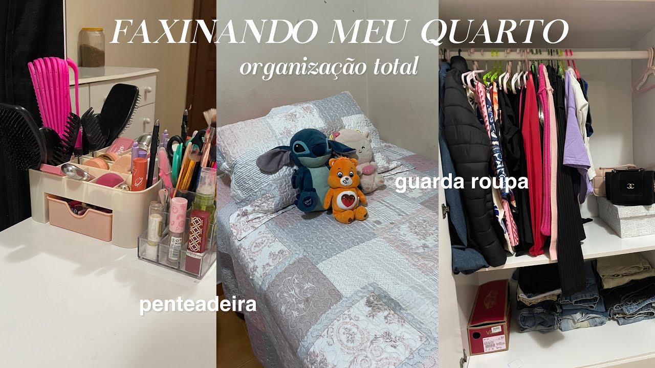 faxinando meu quarto 🧺| guarda-roupa, penteadeira, cômoda 