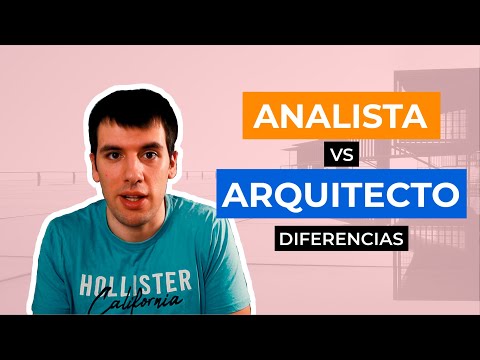 ANALISTA vs ARQUITECTO