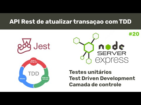 API Rest - Atualizar transaçao com TDD - Camada de controle - #20