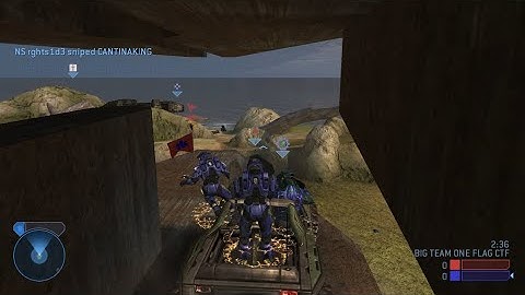 Halo 2 BTB   1 Flag CTF on Relic Full Comms