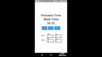 Pomodoro Timer With React Native/Expo - Demo