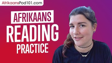 Read Afrikaans PERFECTLY | Afrikaans Reading Practice