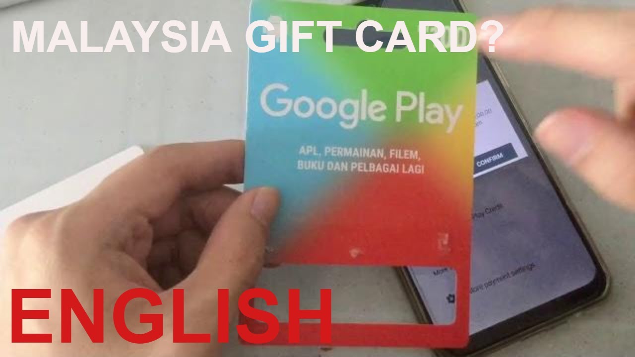 7-11 card  Update  HOW TO USE A MALAYSIA GOOGLE PLAY GIFT CARD