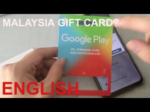 HOW TO USE A MALAYSIA GOOGLE PLAY GIFT CARD