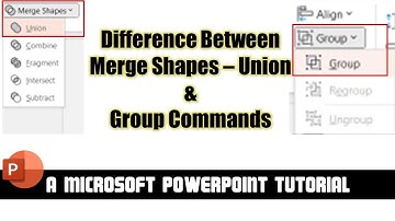 PowerPoint: Group vs. Merge Shapes (Union) - Which is Better & Why?