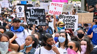 Watch scenes from Fresno's Sunday Black Lives Matter protest