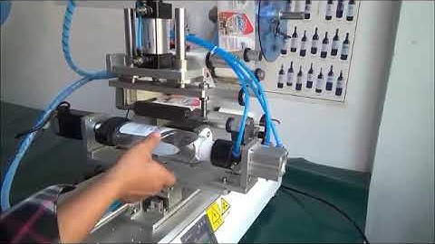 Benchtop Machine to label Oval Bottles and Round Bottles and Even Square Bottles