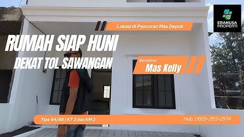 Rumah 2 Lantai di Jln Caringin, Pancoran Mas Depok dekat Tol Sawangan