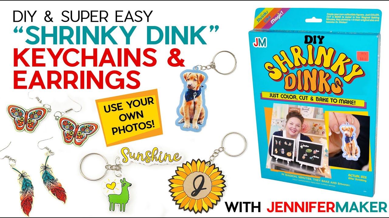 Shrinky Dink Keychains *Fully Customizable*