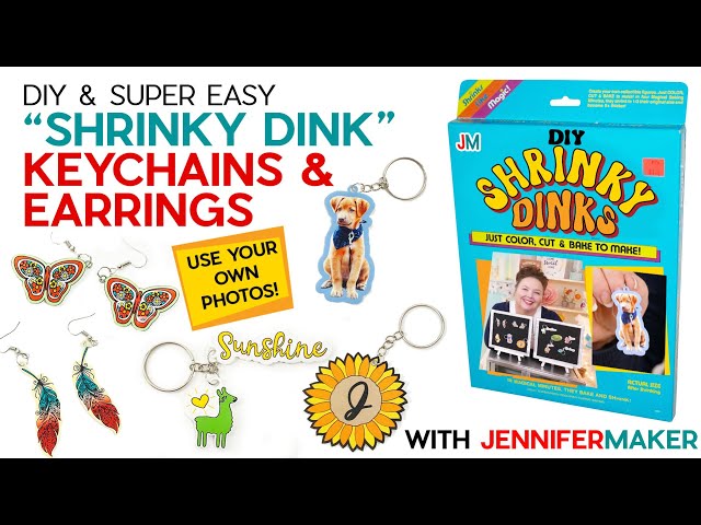 DIY Shrinky Dink Keychains That Look So Professional It's Ridiculous