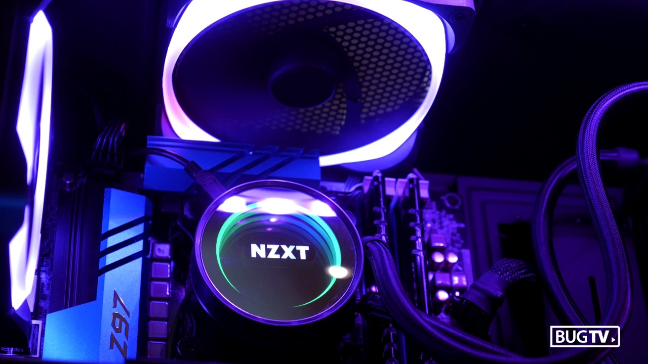 Nzxt Kraken X52 I X62 Liquid Cooler Youtube