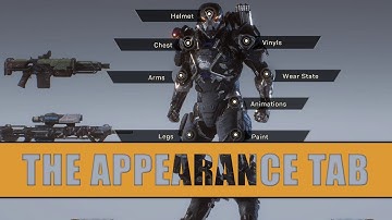Anthem Forge - Appearance Tab Overview (Javelin Customization)
