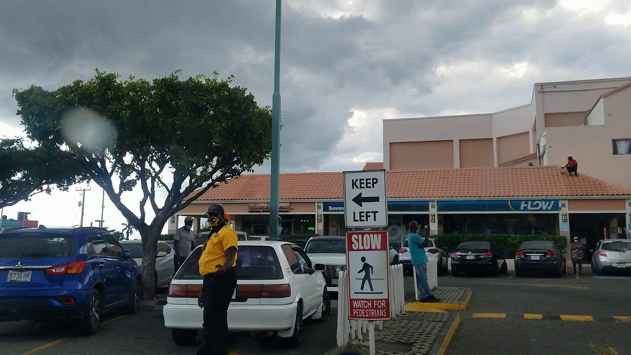 Driving through Sovereign Plaza | Jamaica
