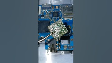 Desolder a mobile cpu from motherboard | Quick & Easy | Majid Experiment | #desoldering #tech