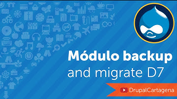 Instalar el módulo backup and migrate en drupal 7