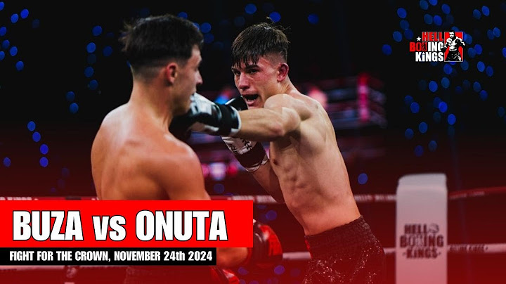 HELL Boxing Kings Marian Onuta vs Rafael Buza - Quarterfinals 3.