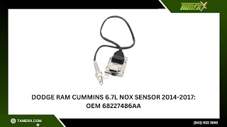 Dodge Ram Cummins 6.7L NOx Sensor 2014-2017: OEM 68227486AA