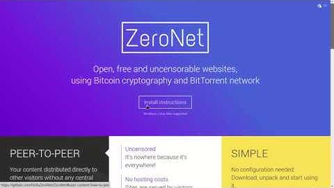 How To Install ZeroNet On Kali Linux