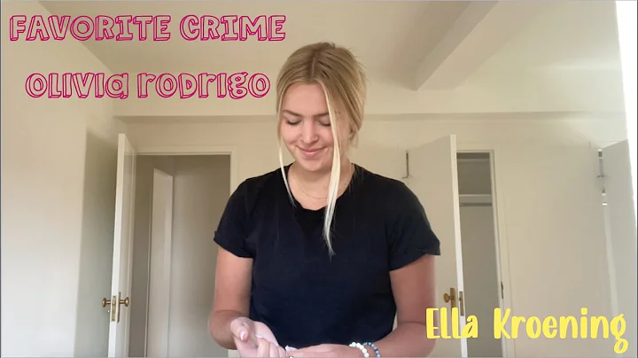 FAVORITE CRIME Olivia Rodrigo | Ella Kroening Cover