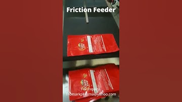 high speed pouch feeding conveyor for inkjet printing