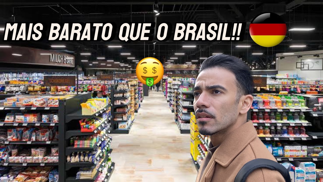 PREÇOS do MERCADO na ALEMANHA - Mostrei tudo!
