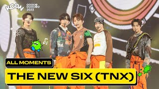 THE NEW SIX (TNX) (더뉴식스) ALL MOMENTS 🎁💛 | KCON SAUDI ARABIA 2023