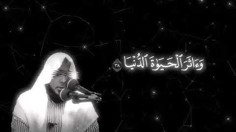 أواخر سورة النازعات. محمد عويض