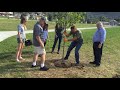 Vicky Kent the 2017 Pollution Prevention Challenge winner Tree Planting