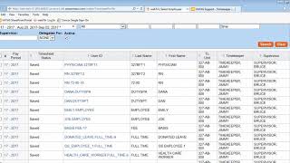 Timekeeper Timesheet Profile