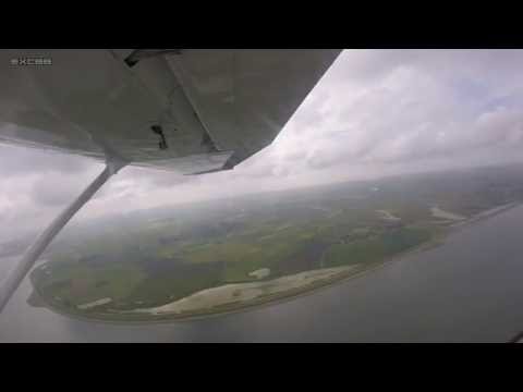 Vliegen boven Texel en Vlieland (Paracentrum Texel)