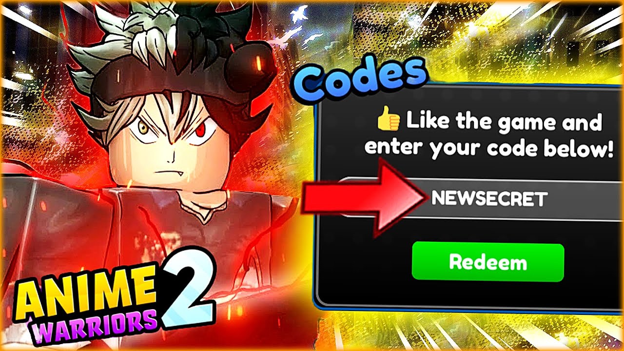 ALL NEW *SECRET* CODES in ANIME WARRIORS SIMULATOR 2 CODES