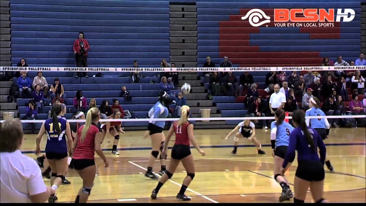 High School Volleyball District 7 AllStar Game Div I & II YouTube